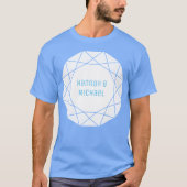 Geometric Diamond Round T-Shirt (Vorderseite)