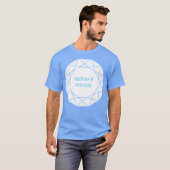 Geometric Diamond Round T-Shirt (Vorne ganz)