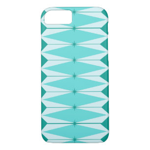 Geometric Diamonds & Starbursts iPhone iPad Case
