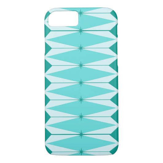 Geometric Diamonds & Starbursts iPhone iPad Case (Rückseite)