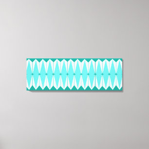 Geometric Diamonds & Starbursts Stretched Canvas Leinwanddruck