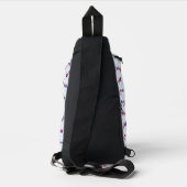Geometric Dog Pattern Sling Bag (Rückseite)