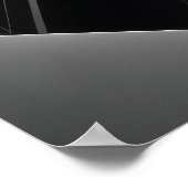 Geometric Elegance Gold & Black Poster (Ecke)