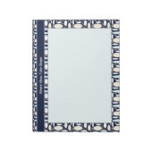 Geometric Elegance Notizblock (Rotiert)