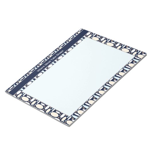 Geometric Elegance Notizblock (angewinkelt)