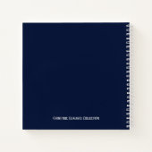 Geometric Elegance Notizblock (Rückseite)