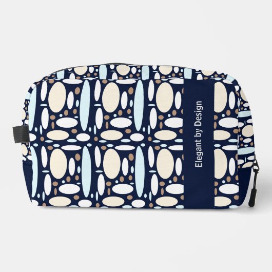 Geometric Elegance Waschbeutel (Vorderseite)