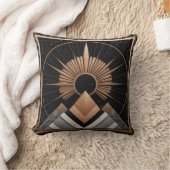 Geometric Elegancy Polyester Kissen (Decke)