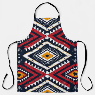 Geometric ethnic oriental seamless pattern traditi schürze
