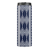 Geometric ethnic oriental seamless pattern traditi thermosbecher (Rückseite)