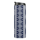 Geometric ethnic oriental seamless pattern traditi thermosbecher (Nach rechts gedreht)