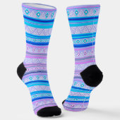 geometric ethnic tribal pattern of American Indian Socken (Gewinkelt)