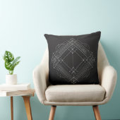Geometric Filigree Diamond Kissen (Stuhl )