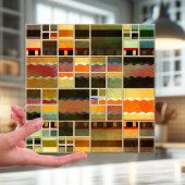 Geometric Fine Art Pattern Küche Badezimmer Tile Fliese