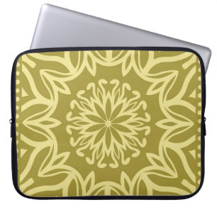 Geometric floral background. Tribal ethnic ornate Laptopschutzhülle