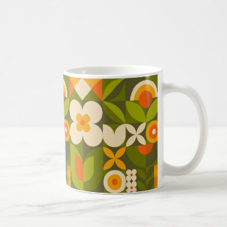 Geometric Floral  Kaffeetasse