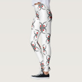 Geometric Floral Pattern Leggings (Links)