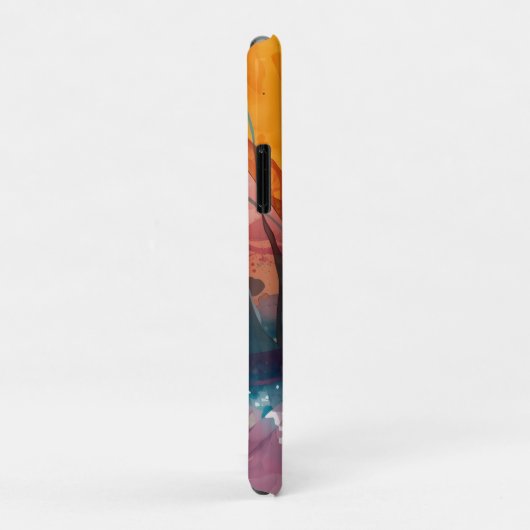 Geometric Fluidity Case-Mate iPhone Hülle (Hinten/Rechts)