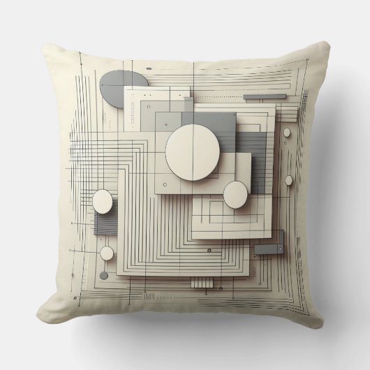 Geometric Fusion Kissen (Vorderseite)