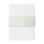 Geometric - Gold Glitzer Blume Bouquet Einladungsbanderole (Rückseitenbeispiel)