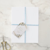 Geometric Gold Greenerity Fall Brautparty Geschenkanhänger (Mit Garn)