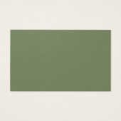 Geometric Gold Greenery Baby Name Suggestions Card (Rückseite)