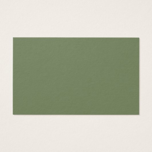 Geometric Gold Greenery Baby Name Suggestions Card (Rückseite)