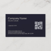 Geometric Golden illustration Visitenkarte (Rückseite)