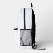 “Geometric Gorilla Jungle Backpack Bedruckter Rucksack (Rechts)