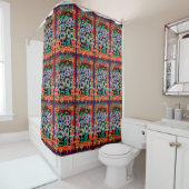 Geometric Graphic Motif Modern Trend Shower Curta Duschvorhang (Beispiel)