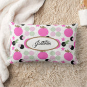 Geometric graphic power girl lendenkissen (Decke)