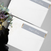 Geometric Gray Deko Gold Gatsby Wedding