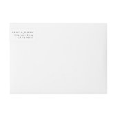 Geometric Gray Gatsby Wedding (Vorderseite)