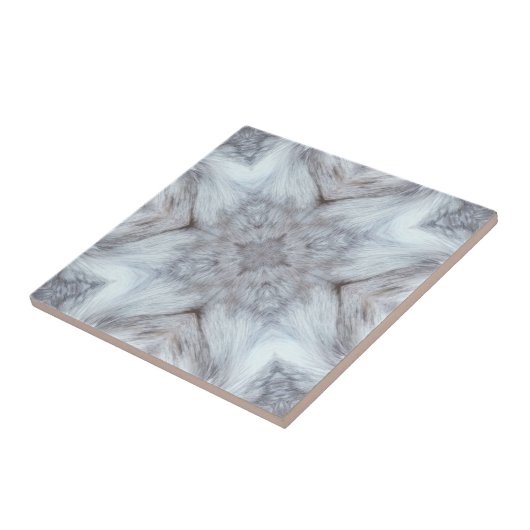 Geometric gray on white patterns furry tile fliese (Seite)
