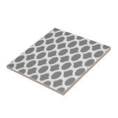 Geometric Gray White Decorative DIY Fliese (Seite)