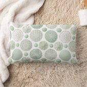 Geometric Green Dreams Pillow Lendenkissen (Decke)
