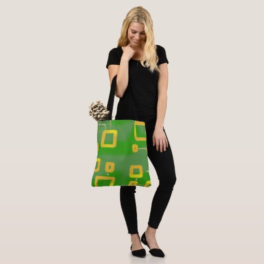 Geometric Green Martian Tasche (Am Model)