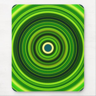 Geometric Greena Mandala Design-64055 Mousepad