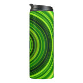 Geometric Greena Mandala Design-64055 Thermosbecher (Nach rechts gedreht)