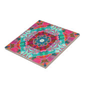 Geometric Happy Fantasy Abstract Design Tile Fliese (Seite)