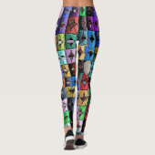 Geometric Harlequin Leggings (Rückseite)