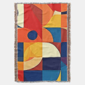 Geometric Harmony: Artful Design Decke (Vorderseite Vertikal)