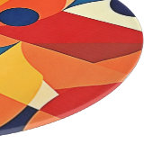 Geometric Harmony: Artful Design Schneidebrett (Ecke)