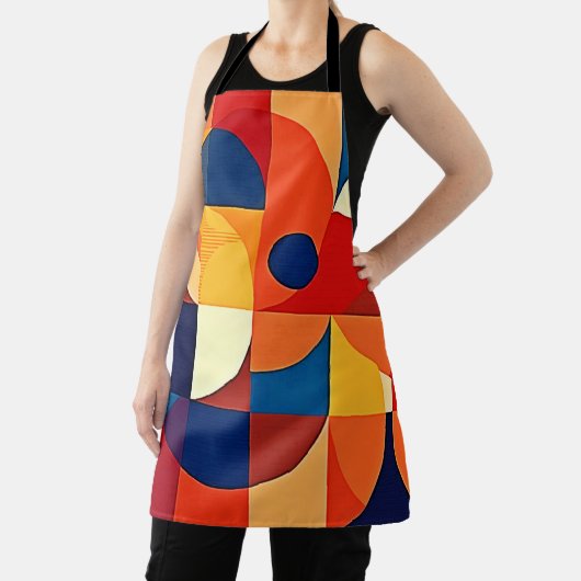Geometric Harmony: Artful Design Schürze (InSitu)