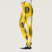 Geometric Holland Tulip Blume Pattern Leggings (Links)