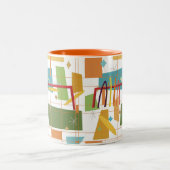 Geometric Imperial Beach Tasse (Mittel)