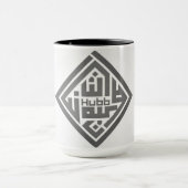 Geometric Islamic Calligraphy Art Tasse (Zentrum)