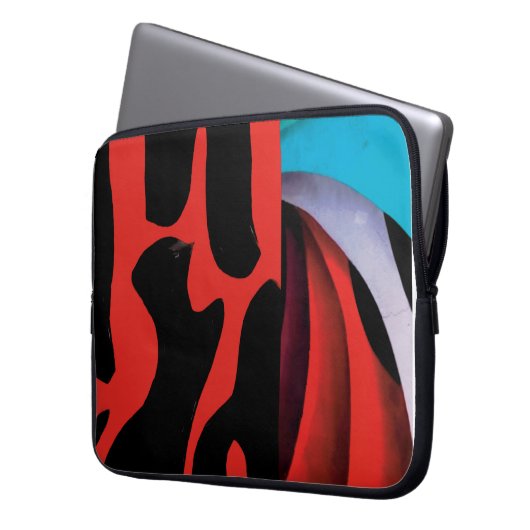 Géométric Laptopschutzhülle (Vorderseite Links)