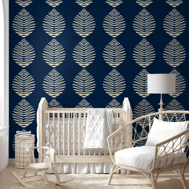 Geometric Leaves Tapete (Kinder)