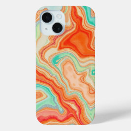 Geometric Line Art Phone Case for iPhone